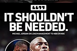乔丹：我从不想错过任何一场比赛 因为那是证明自己的机会